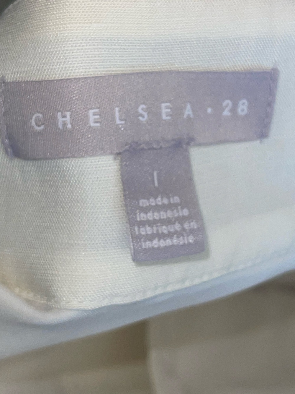 Chelsea28 Linen blend side button front midi skirt. SZ large? See measurements. - Picture 8 of 10